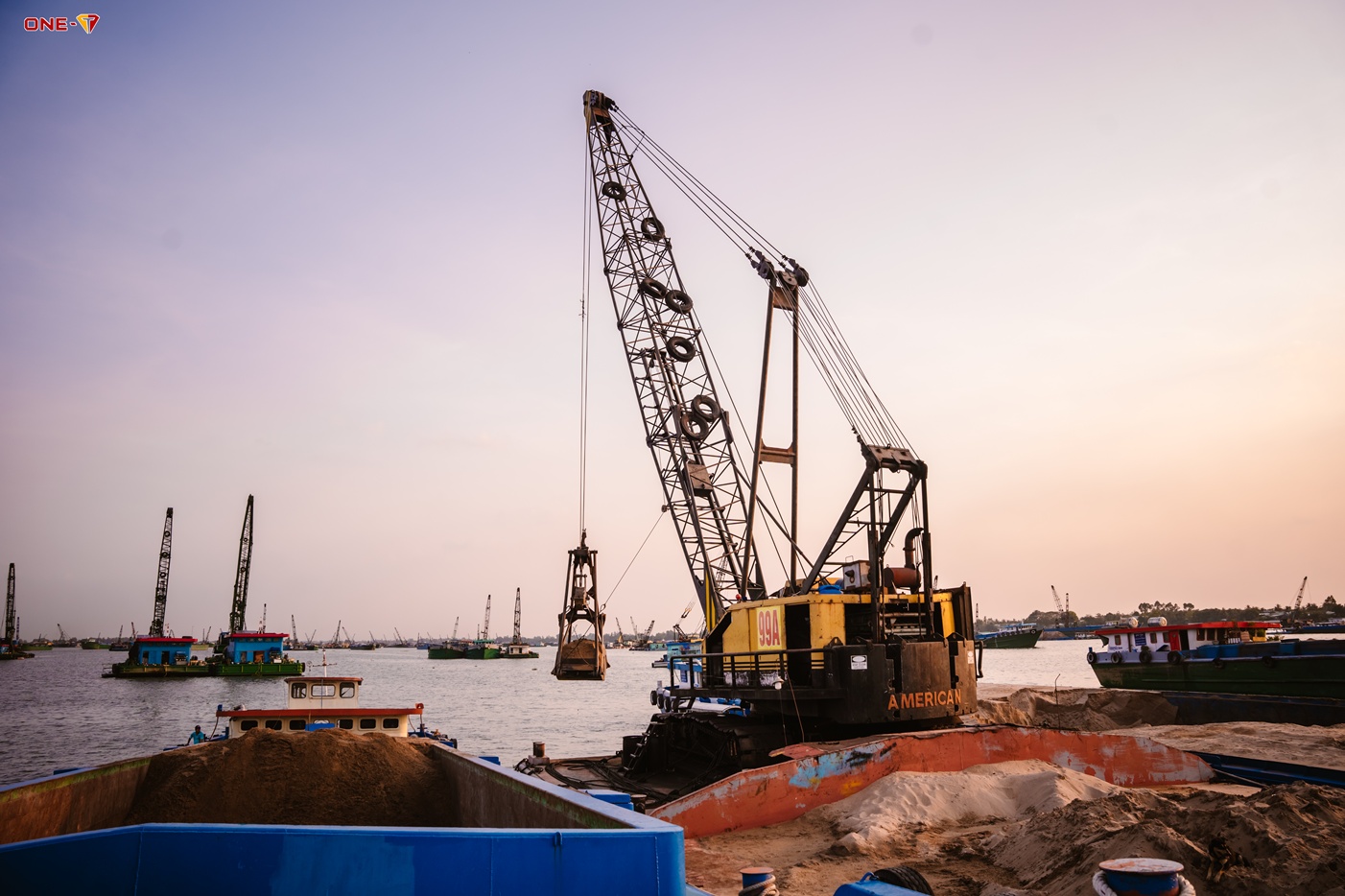 Cung cấp cát khu vực ĐBSCL và Đông Nam Bộ